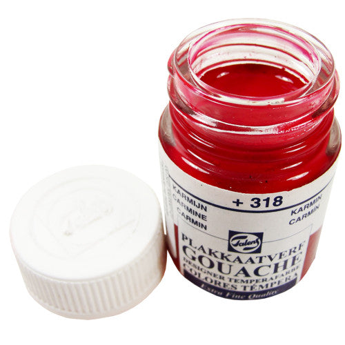 Tinta Guache Para Caligrafia Talens 16ml 318 Carmine